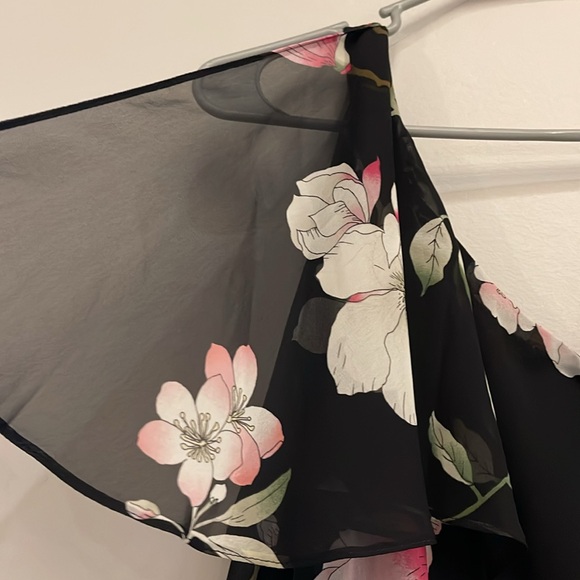 NWT Chaps Floral Midi Dress 8 - Picture 3 of 11